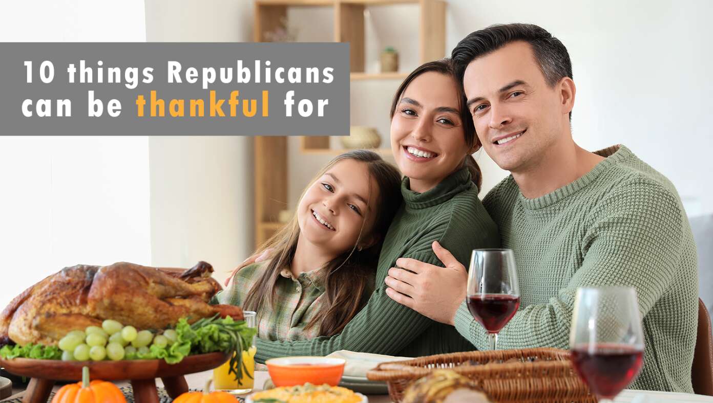 Sweet Victory! 10 Things Republicans Can Be Thankful For This Year