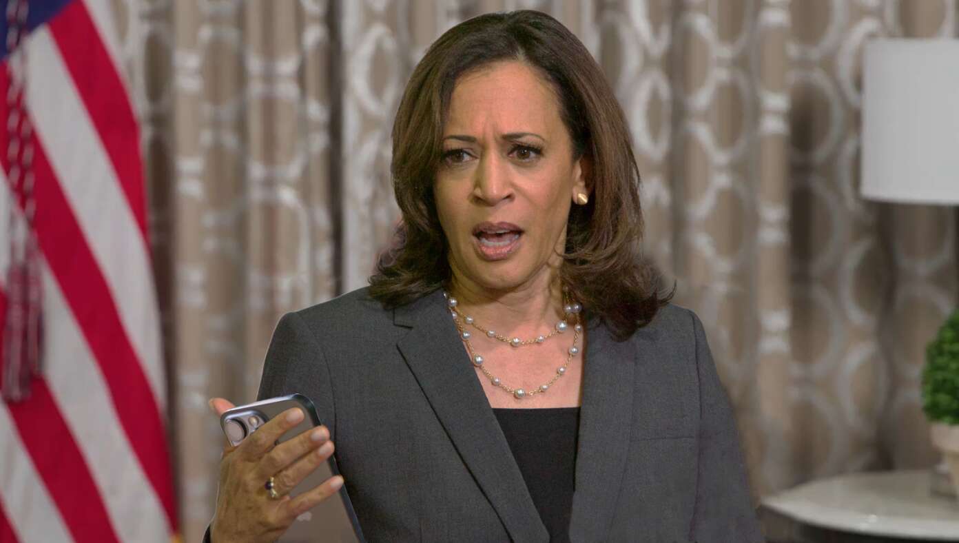 Hungover Kamala Harris Gets Sinking Feeling While Checking If She Drunk Posted Anything Yesterday