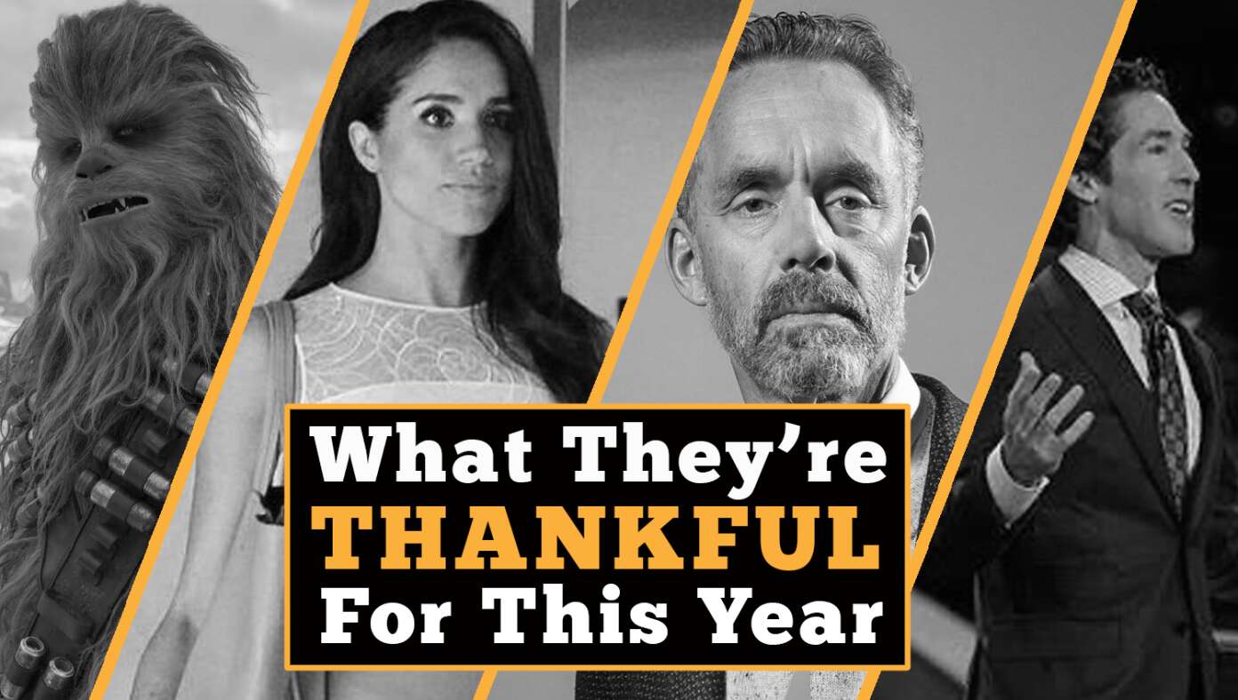 We Asked 12 Public Figures What They're Thankful For This Year. Here's What They Said