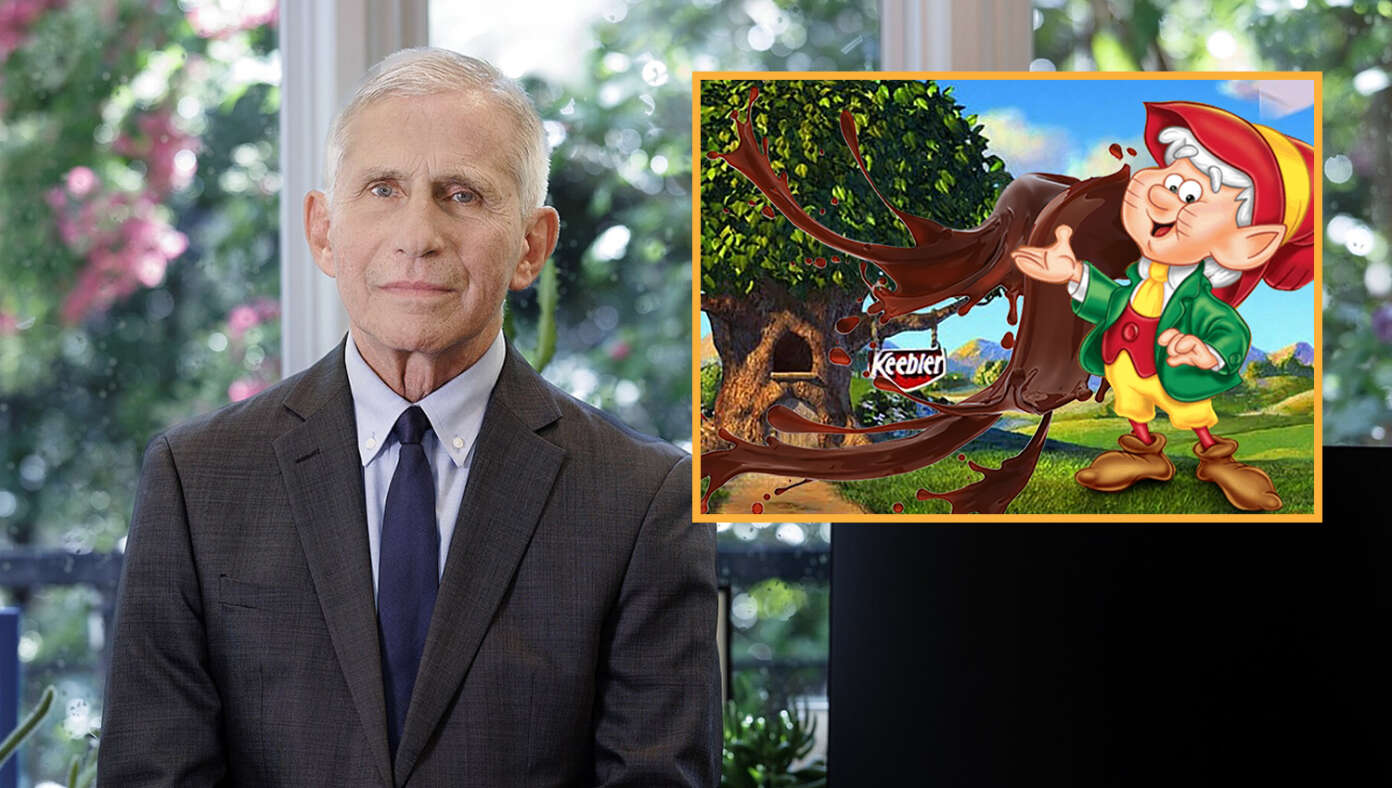 Anthony Fauci Announces Plans To Flee Trump's America, Spend Rest Of His Life Making Little Fudge Cookies In A Tree