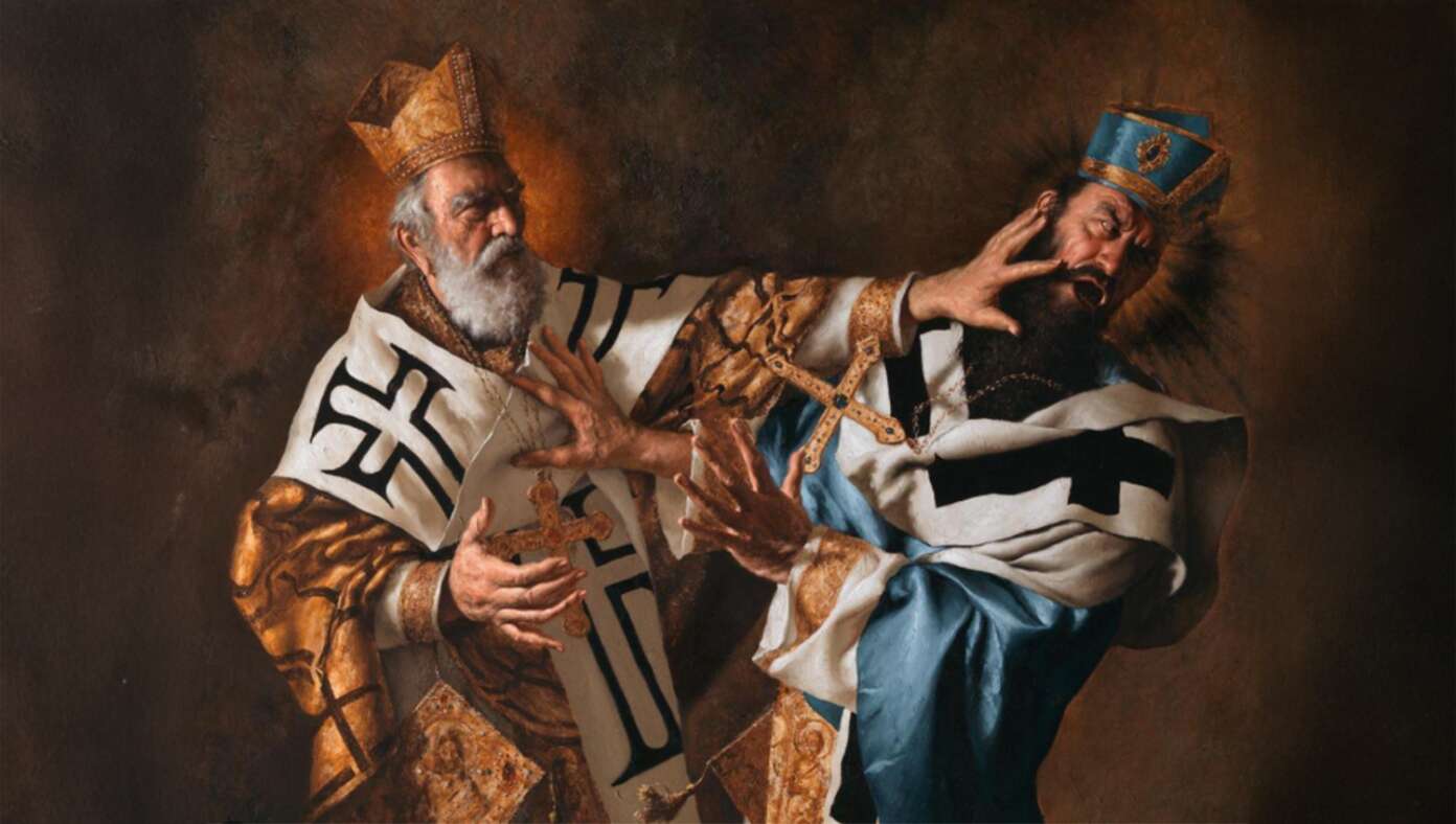 On This Day In History: St. Nicholas Punches Arius For Claiming 'Die Hard' Is Not A Christmas Movie