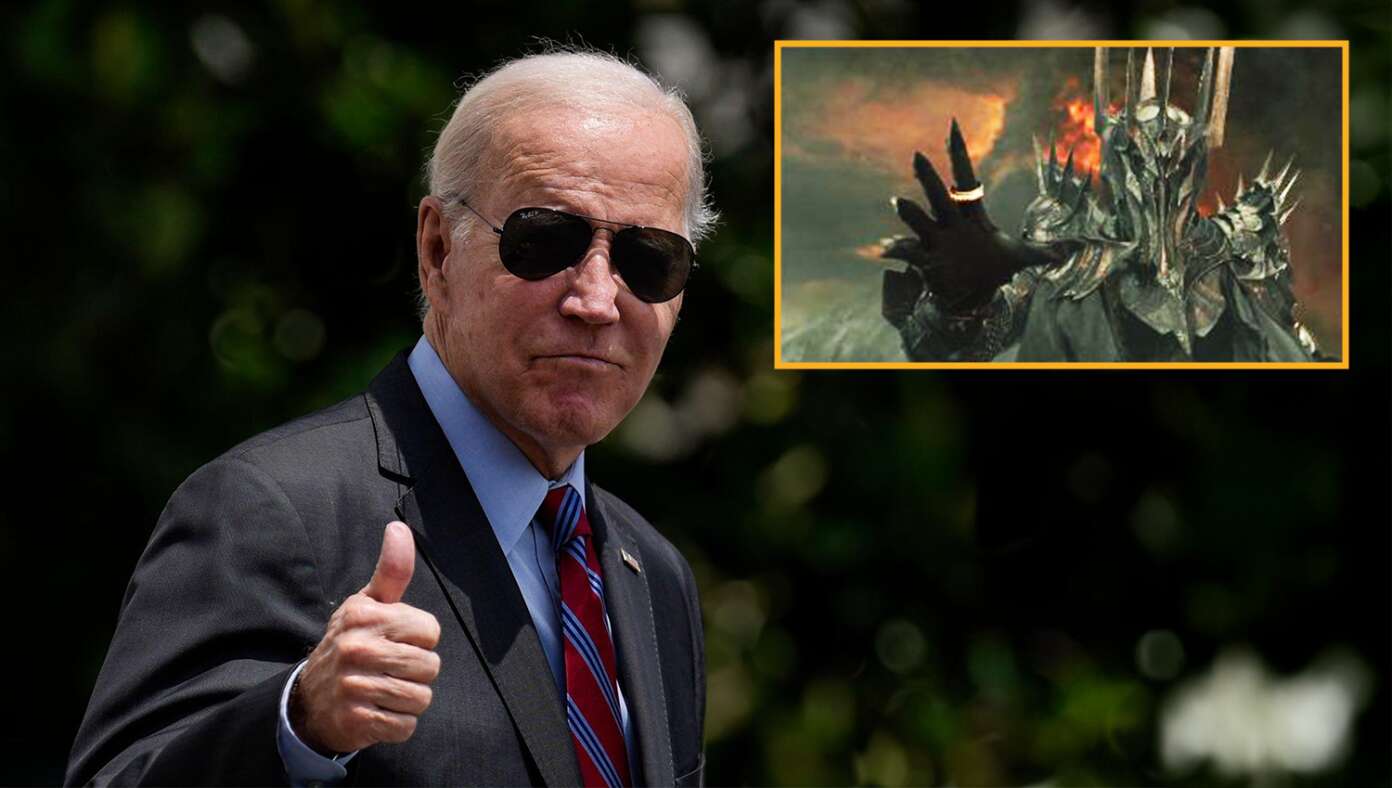 Biden Issues Pardon To The Dark Lord Sauron