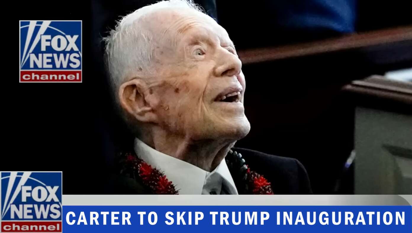 Jimmy Carter To Skip Trump Inauguration