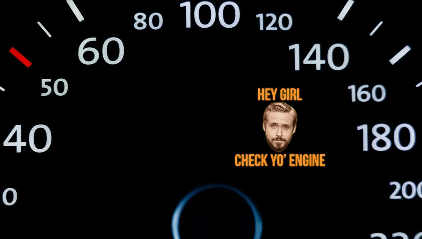 New Check Engine Light For Women Will Show Ryan Gosling's Face So They'll Actually Pay Attention To It