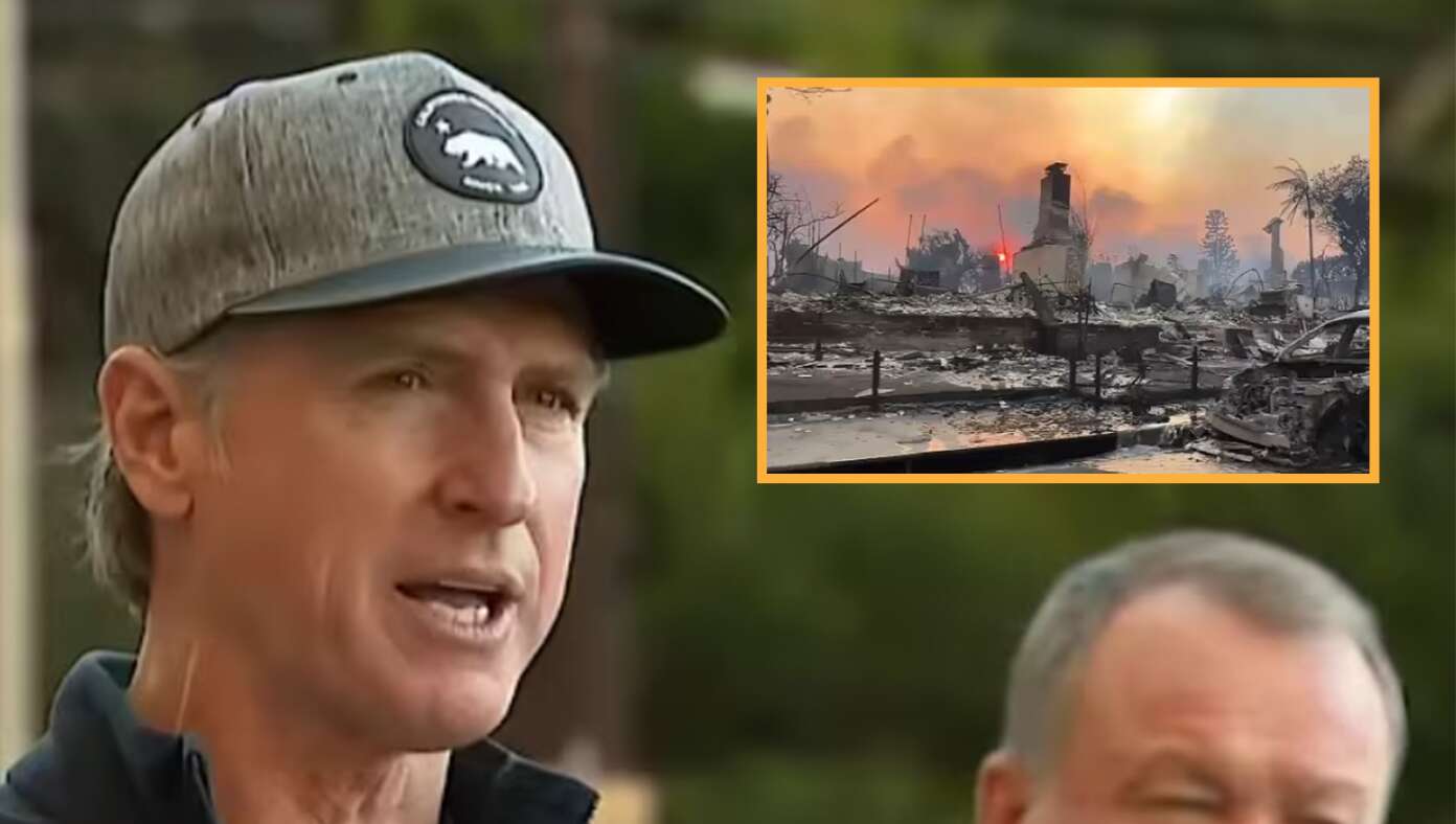 Newsom Reassures Fire Victims He’ll Be Prepared Next Time, Now That He Knows Water Is Useful In Fighting Fires