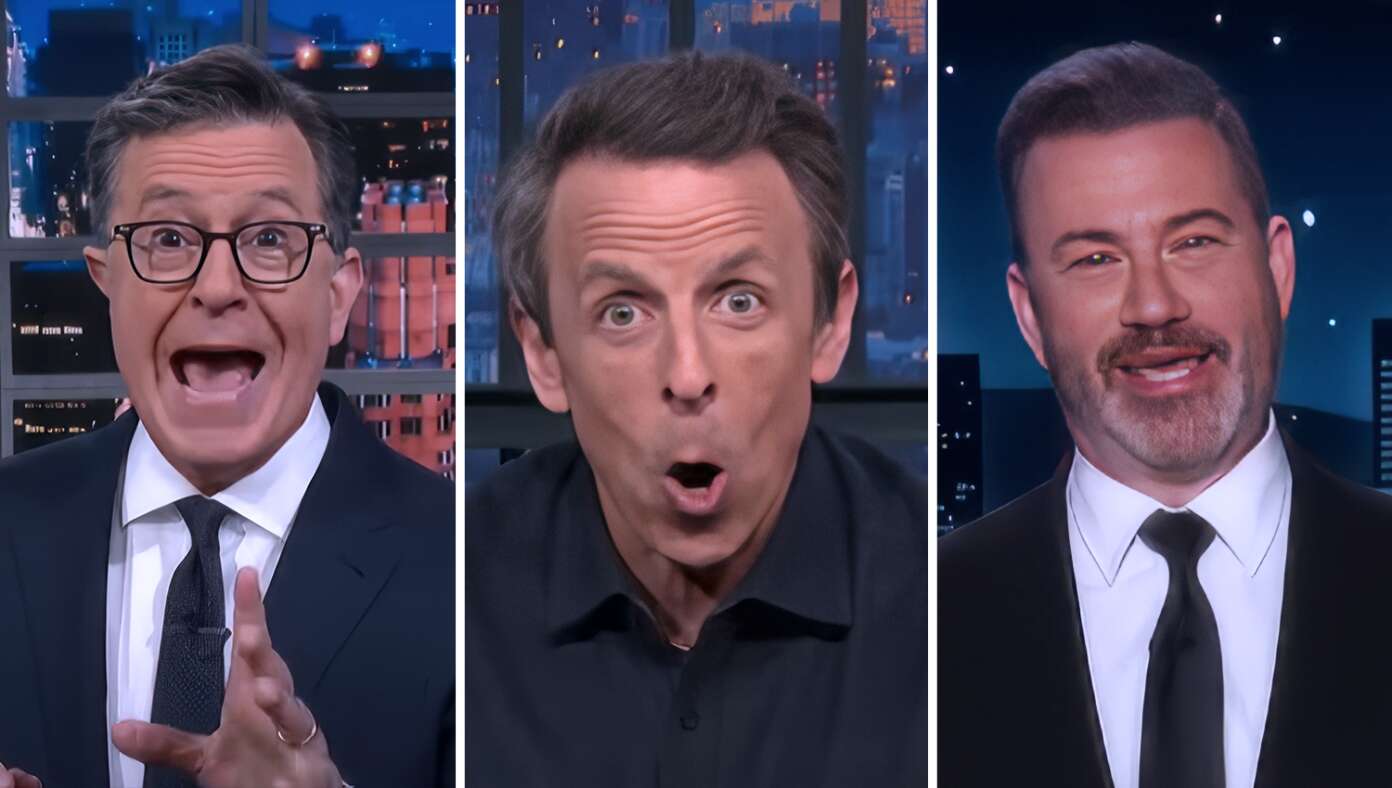 Late Night Comedians Excited They Can Make Jokes About The President Again