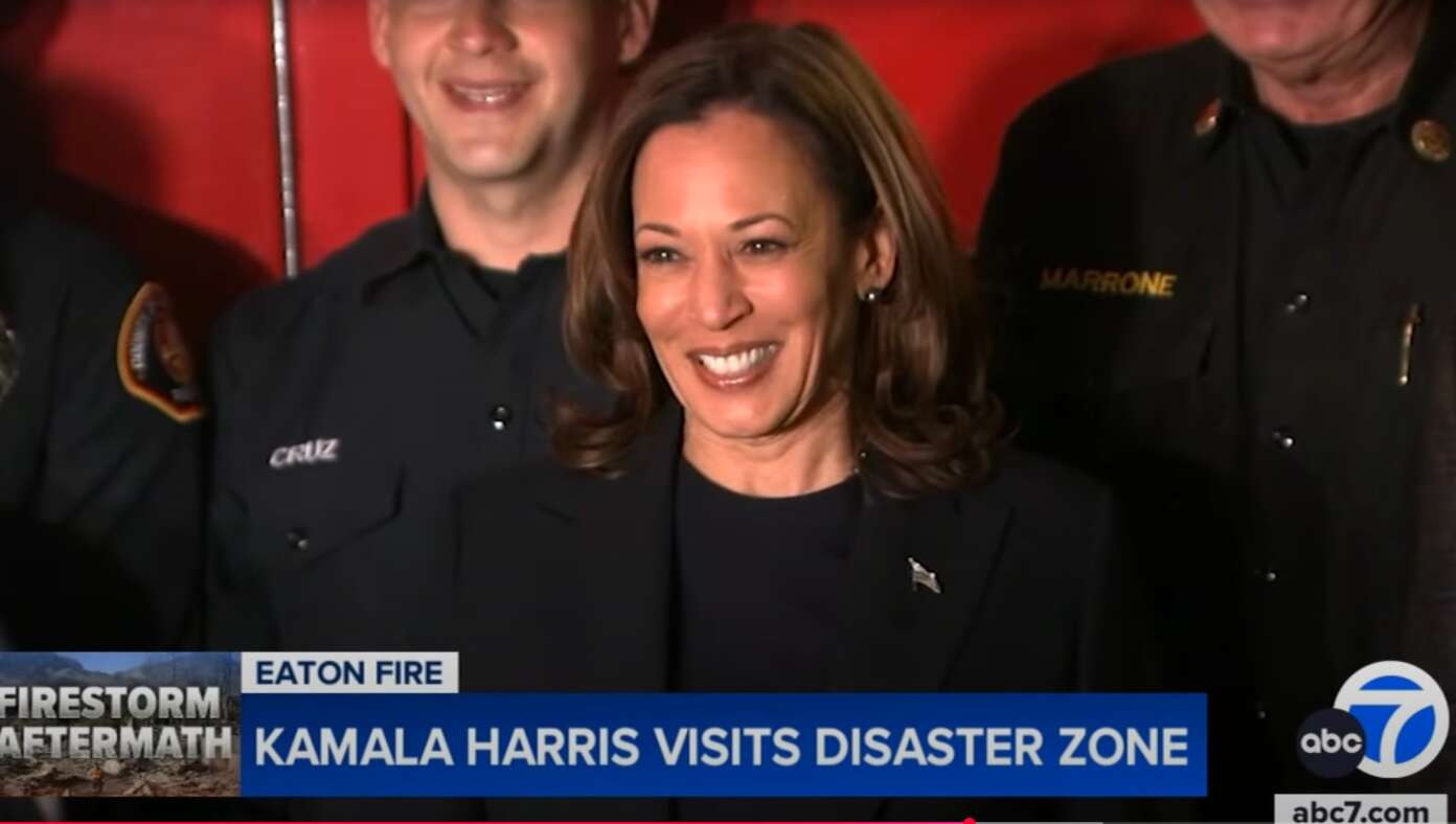 Fire Survivors Drive Back Toward Flames After Hearing Kamala Speak