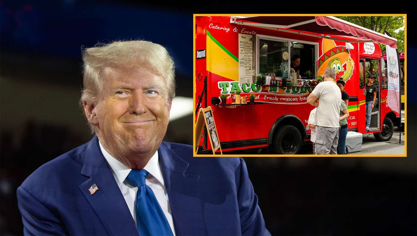 Phew: Trump Announces Immigrants Working Taco Trucks Can Stay