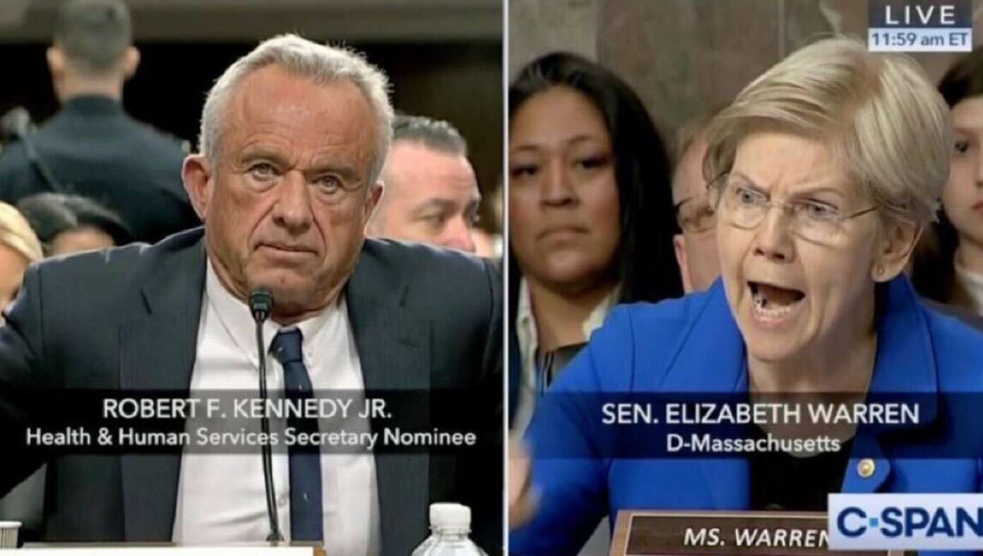 Elizabeth Warren Asks RFK Jr. How He Will Address Outbreak Of Smallpox From White Man’s Blankets