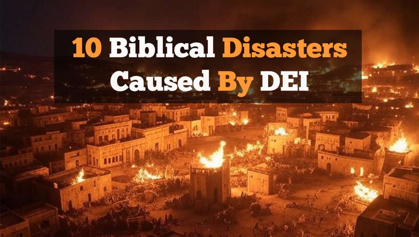 10 Biblical Disasters That Were Probably Caused By DEI