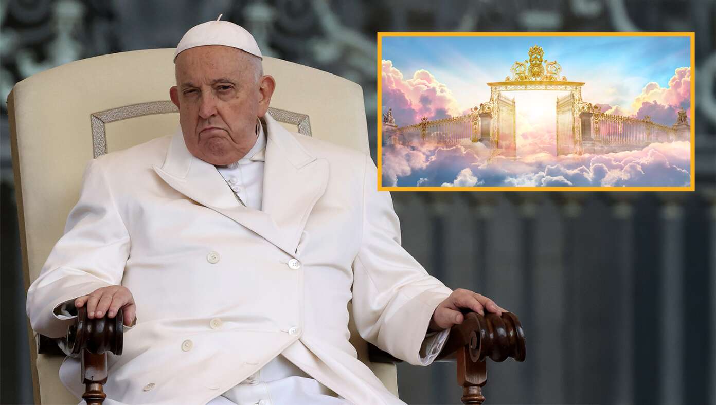 Pope Francis Demands God Remove Walls Surrounding Heaven