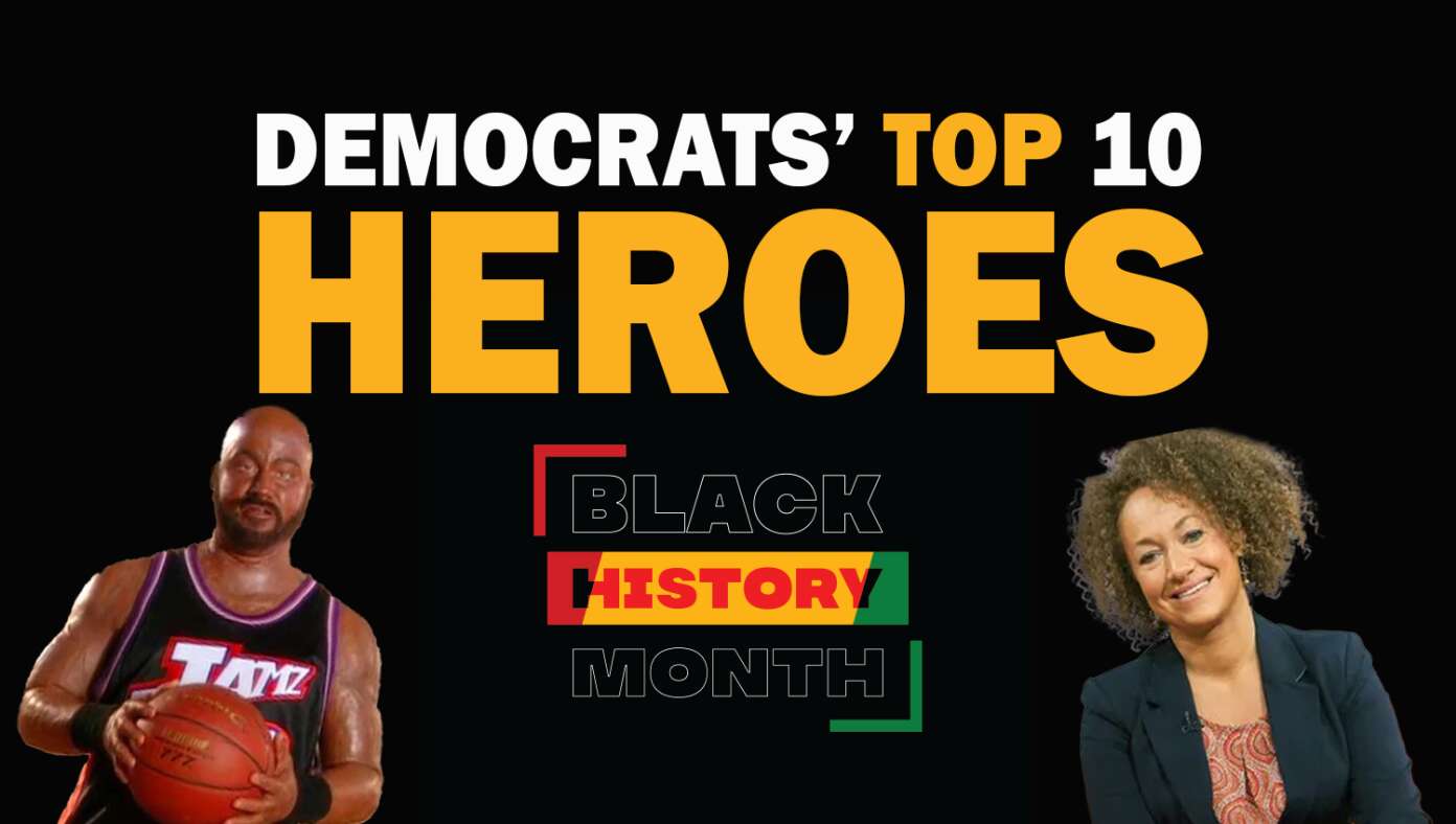 Democrats Unveil Their Top 10 Heroes Of Black History Month