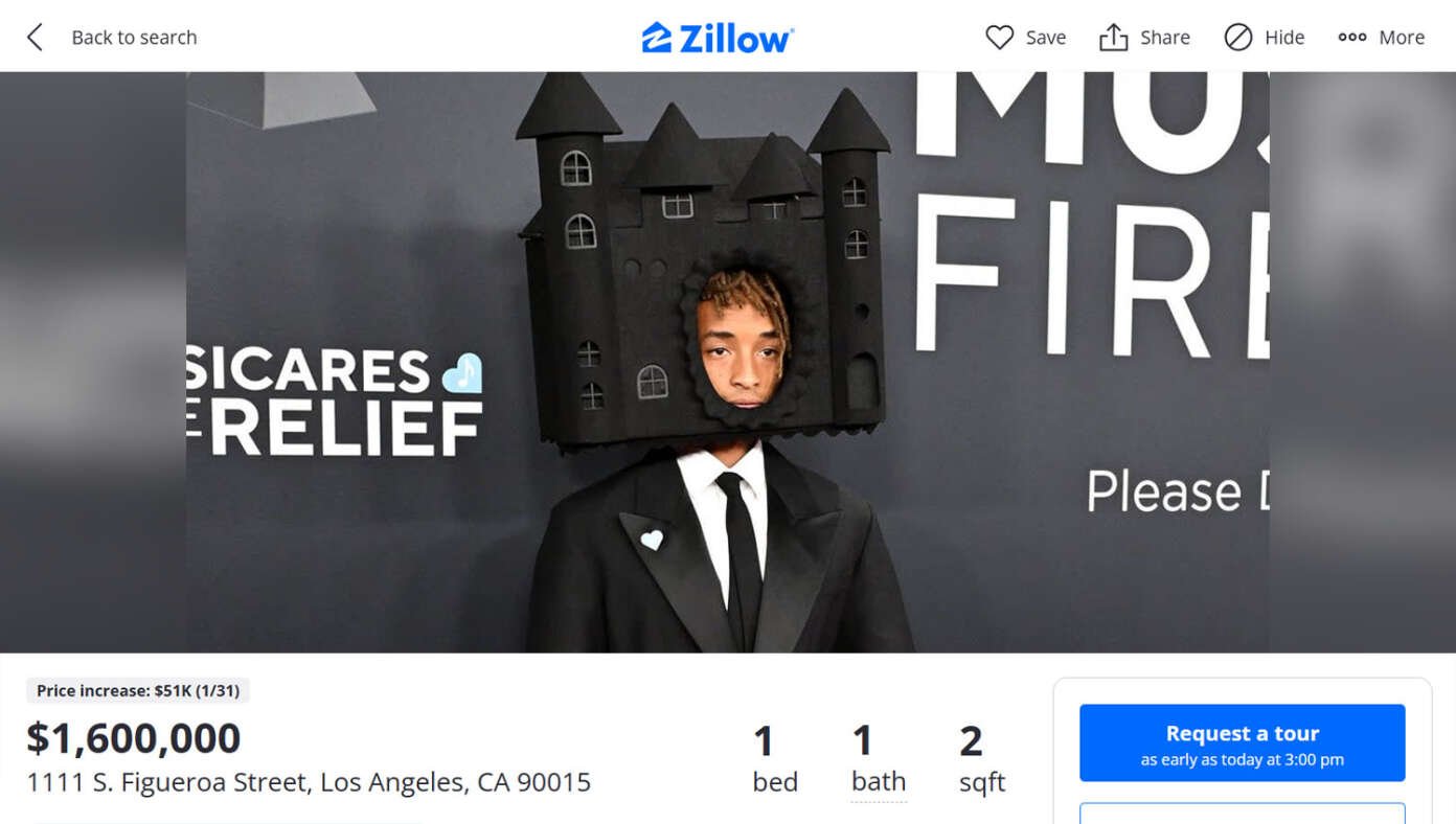 House On Jaden Smith’s Head Listed On Zillow For $1.6 Million