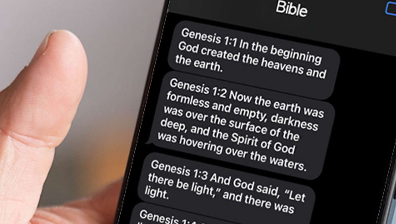 New Bible Reading App Just Texts You The Entire Bible One Verse At A Time