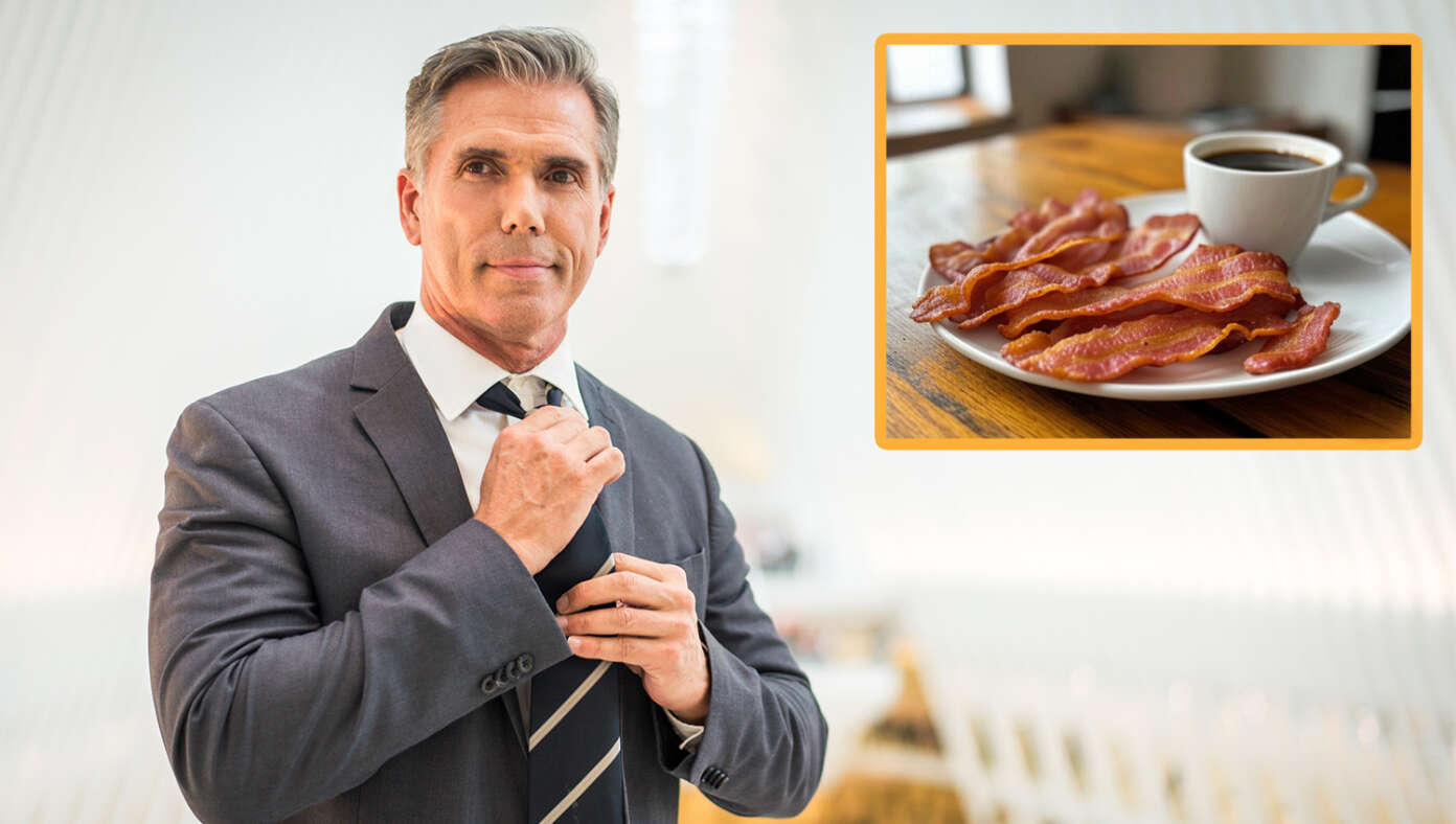 Man Who Drank Coffee And Ate Three Strips Of Bacon Ready To Take On The World