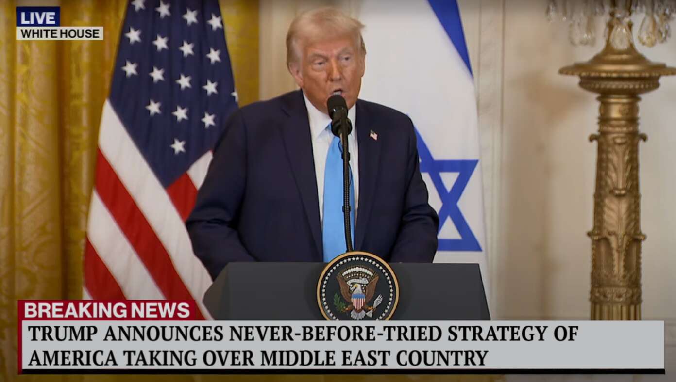 Trump Unveils Exciting, Never Before Tried Strategy Of Having America Take Over Country In The Middle East