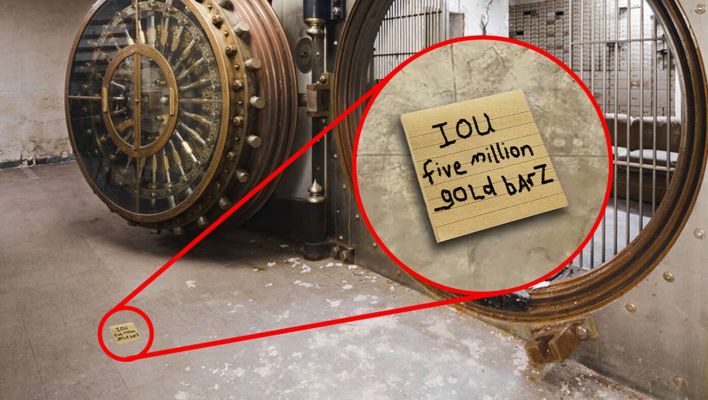 Audit Reveals All Fort Knox Gold Replaced With IOUs