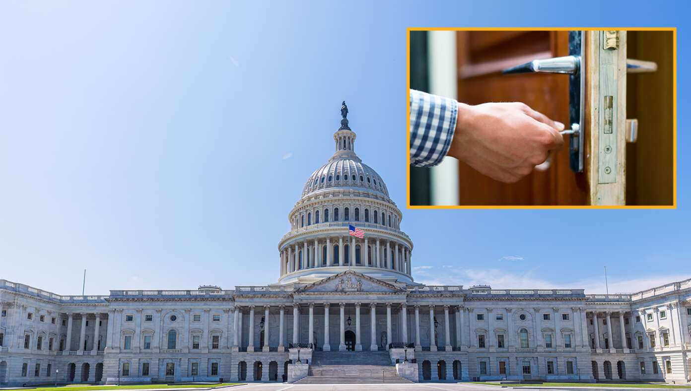 Congressional Gridlock After DOGE Fires Only Government Employee With Key To Capitol