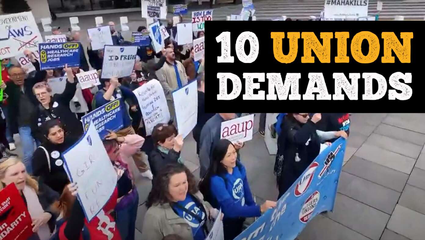 Here Is The Federal Employee Union's List Of 10 Demands To The Trump Administration