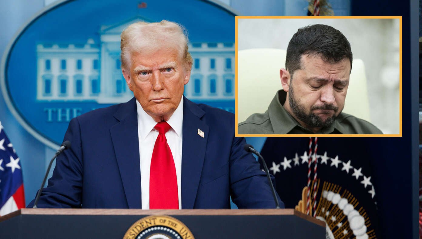 Trump Orders Zelenskyy Be Sent To Bed Without His Supper To Think About What He’s Done