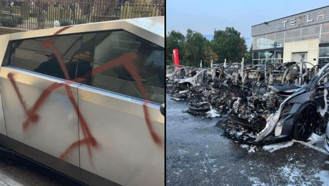 Liberals Defeat Nazis By Painting Swastikas Everywhere And Torching Immigrant Businesses