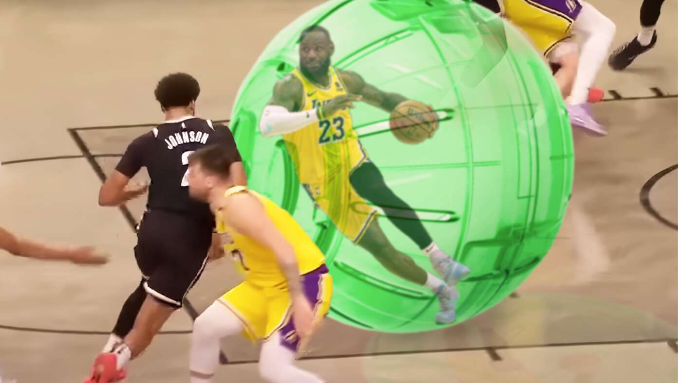 NBA To Allow LeBron James To Play In Giant Hamster Ball So Other Players Can't Touch Him