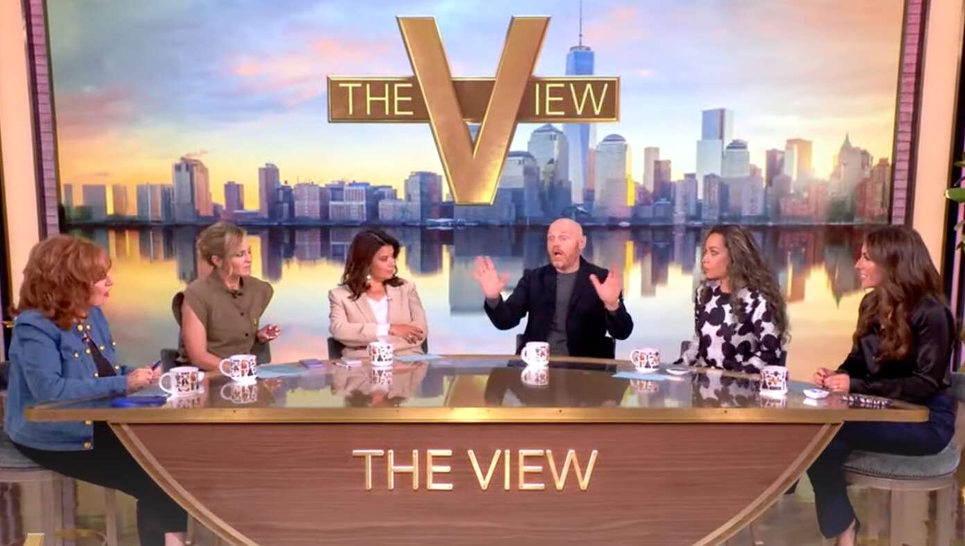 Bill Burr's Cycle Syncs Up With Rest Of 'The View' Hosts