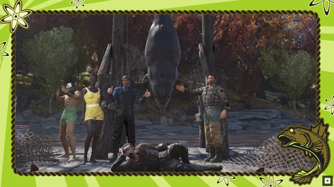Fallout 76: They Added FISHING Now?! (GONE FISSION, More Like GONE BRAIN CELLS)