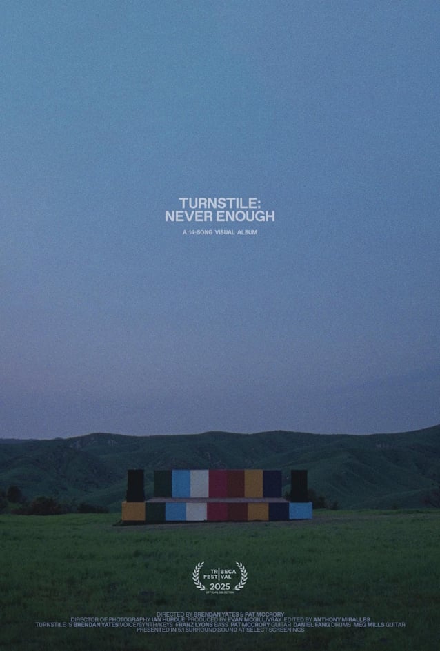 TURNSTILE Announces a 14-Song Visual Album So Groundbreaking, It'll Premiere at TRIBECA in 2025, Because Apparently, We Haven't Suffered Enough Already ๐คช๐ฌ๐ถ.