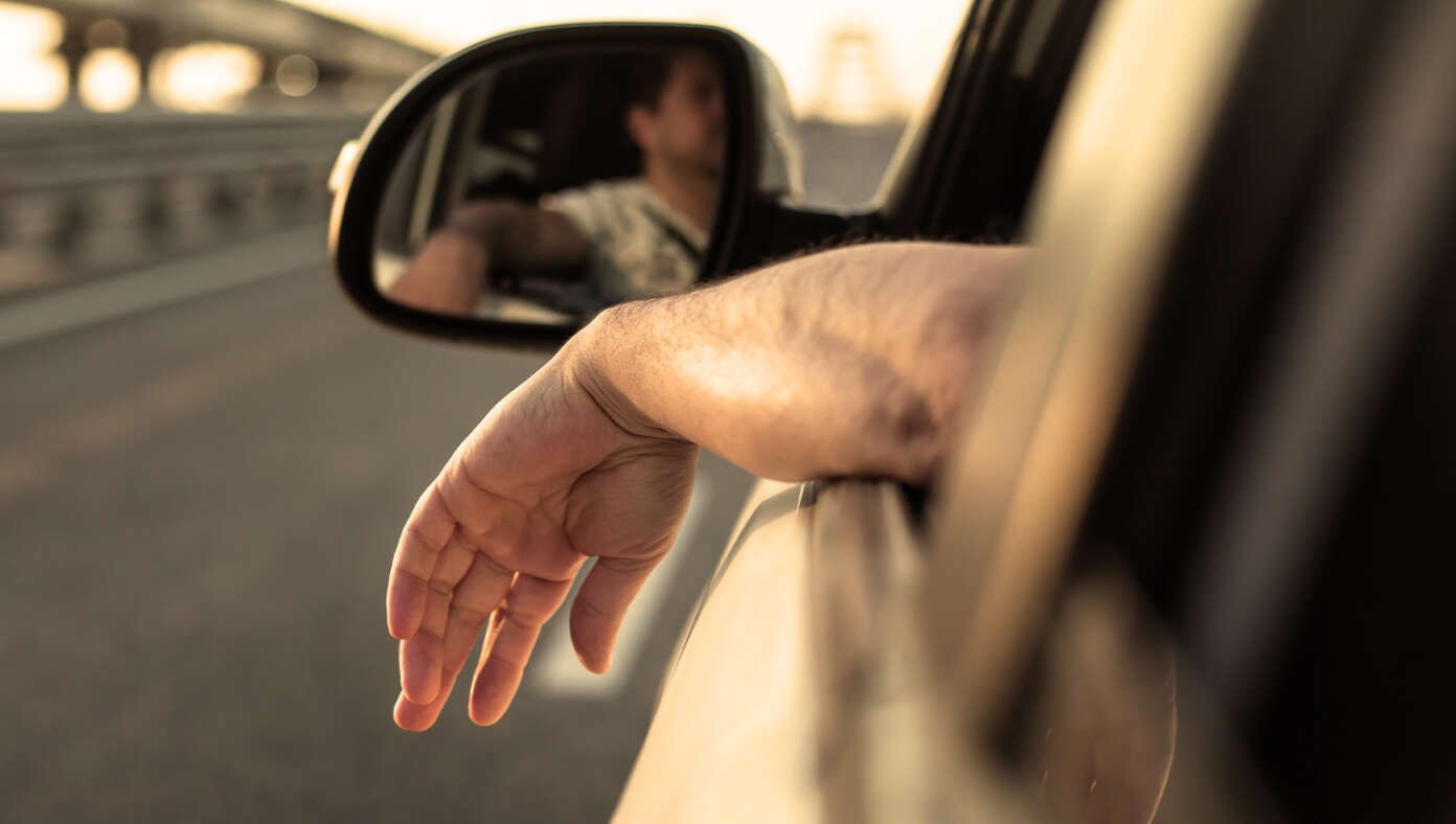 10 Out Of 10 Therapists Recommend Rolling Truck Window Down To Let Your Arm Get A Little Sun