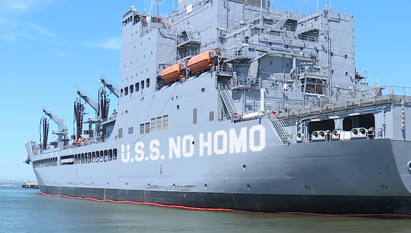 USS Harvey Milk To Be Renamed ‘USS No Homo’