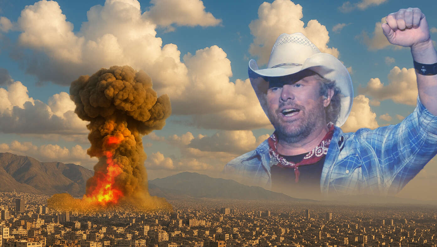 Report: Toby Keith Smiling Down From Heaven