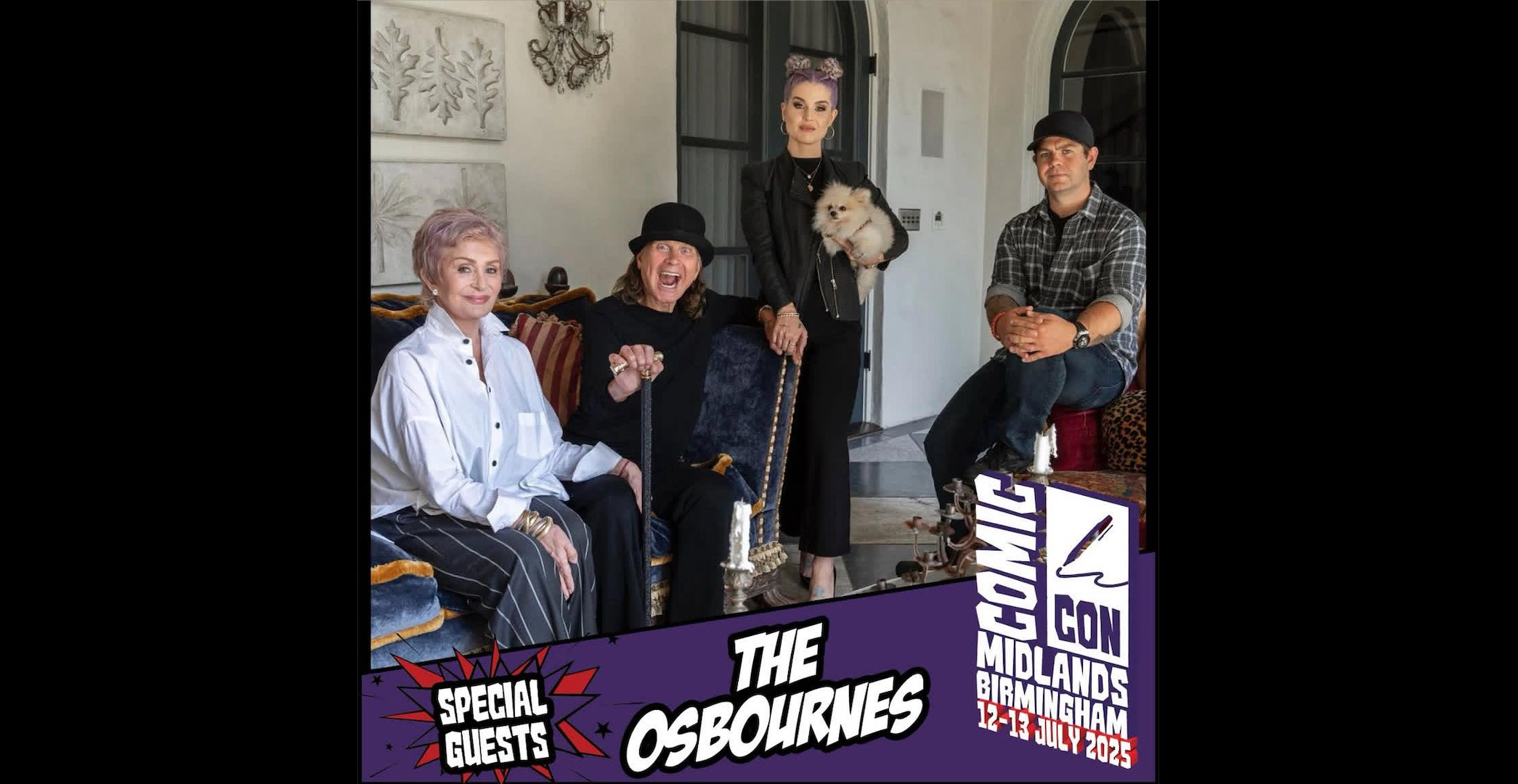 OSBOURNES: Still Alive? (Barely) – Comic Con Midlands, July
