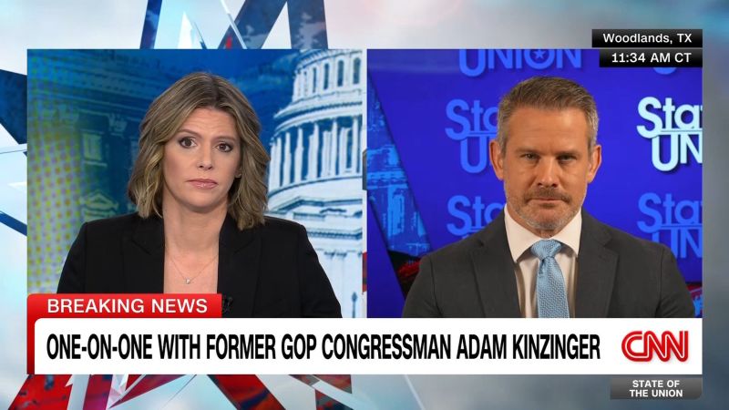 Adam Kinzinger, who?, says Trump's Iran strikes were, get this, the "right move"