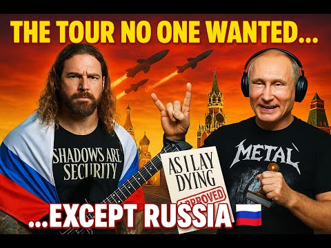 As I Lay Dying in Russia! 🇷🇺💀 The Fall of Tim Lambesis Explained 🤡