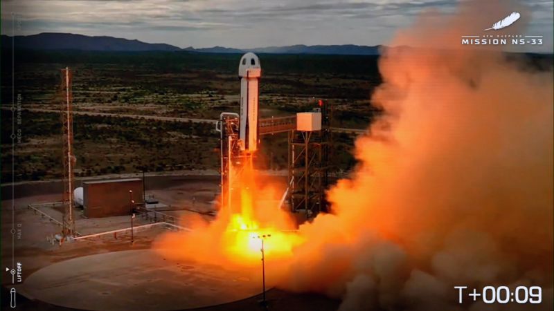 Bezos's Blue Origin Launches More Humans Into Space, Proving Gravity Still Exists