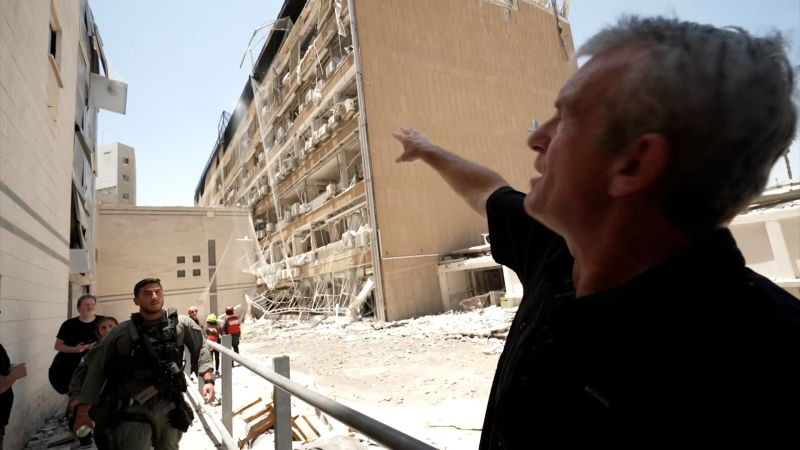 CNN Reporter Bravely Visits Israeli Hospital (Prepare for Propaganda)
