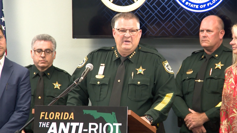 Florida Sheriff Threatens to Send Protesters to the Shadow Realm, No Cap