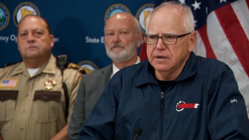 Gov Walz Blames Right-Wing Conspiracy for Totally Real Assassination Attempt on Minnesota Lawmakers (Trust Us) | CNN