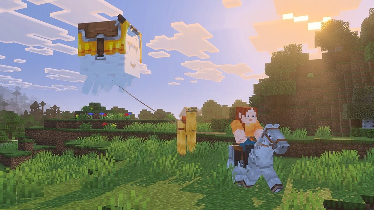 Minecraft's Chase The Skies Update Launches Tomorrow (as if you care)