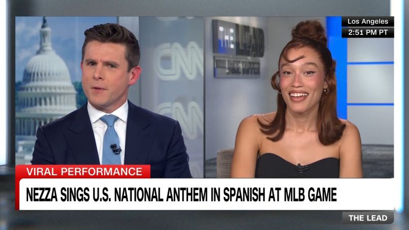 Nezza butchers U.S. anthem in Taco Bell language at baseball game | CNN