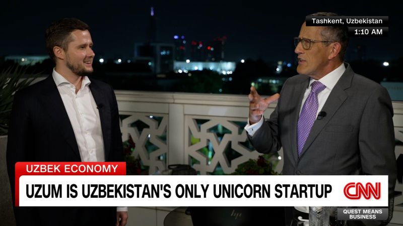 Uzum Cofounder Explains How His Company Digitally Solves Problems for 17 Million Users (They Probably Don't Have) | CNN