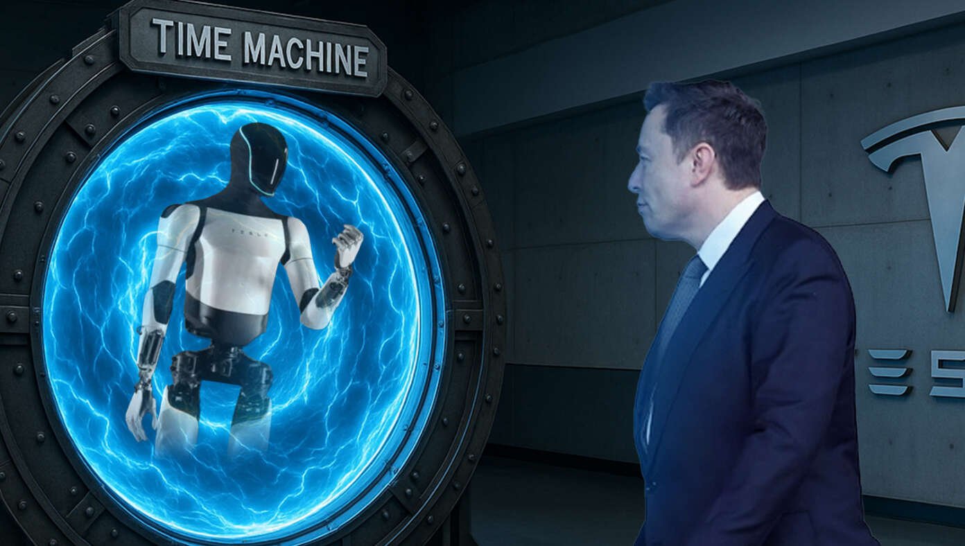 Elon Sends Optimus Robot Back In Time To Terminate ‘Big Beautiful Bill’