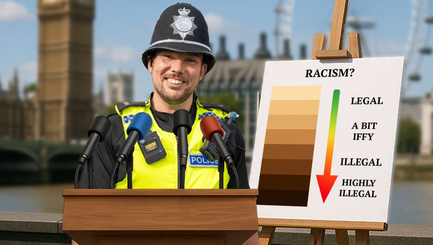 UK Police Release Updated Chart Showing Who You’re Allowed To Be Racist Against