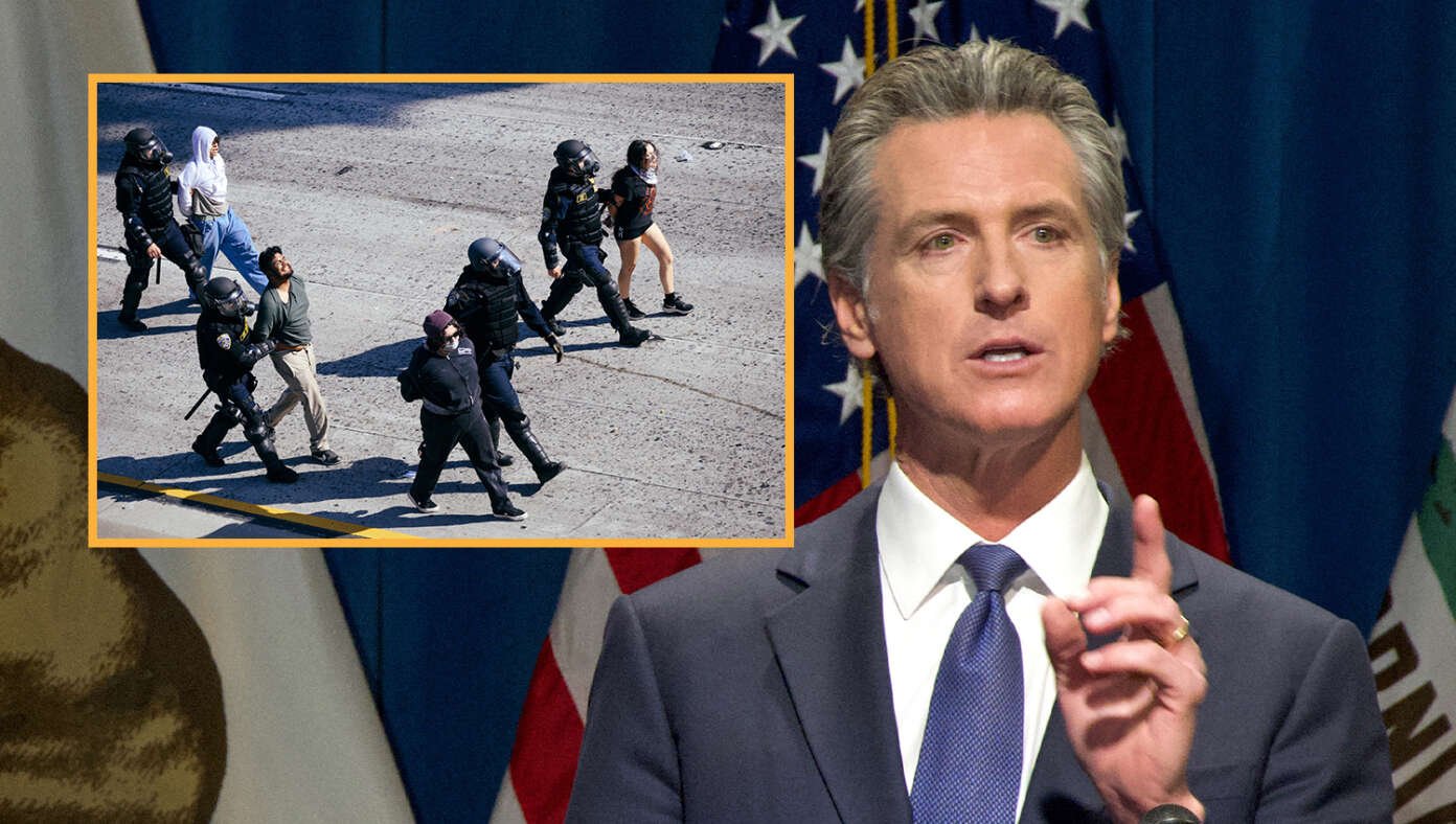 Furious Newsom Says He Won’t Stand Silently By While Trump Fixes California