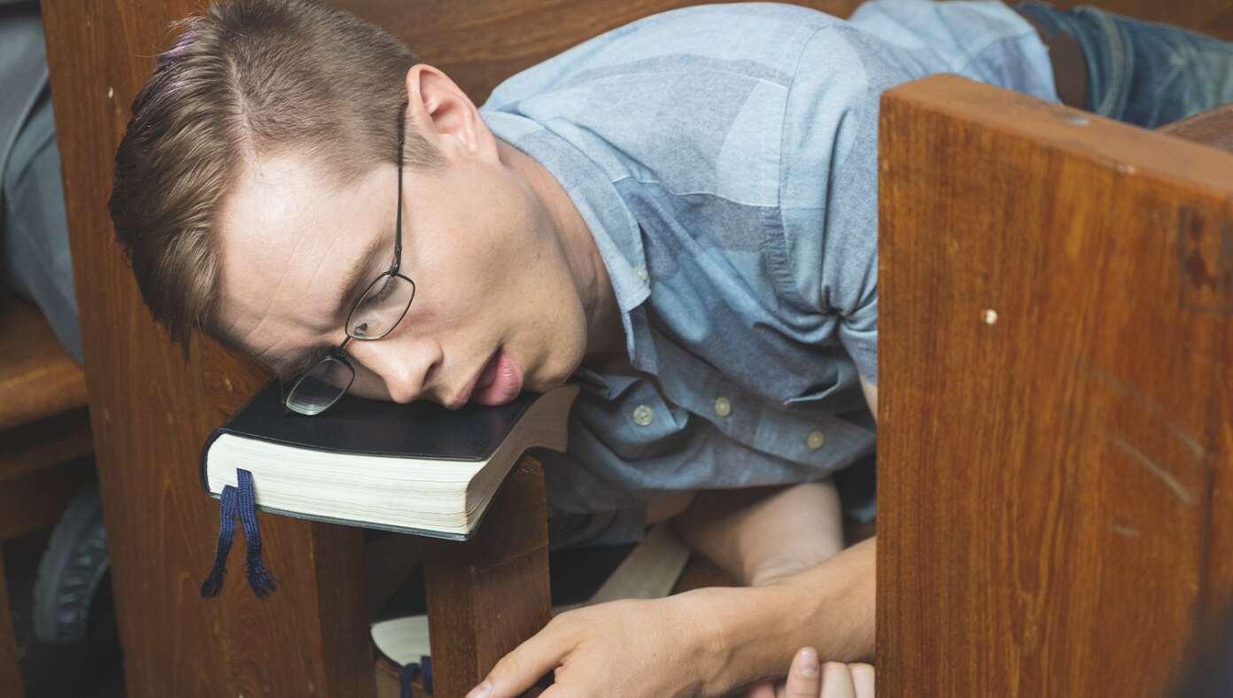 ‘Behold, He Is Not Dead, But Merely Sleeping,’ Pastor Declares Before Waking Harold In Back Pew