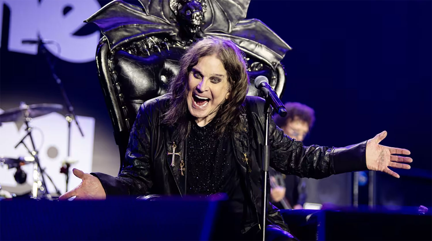 Ozzy Osbourne Finally On Time — By Dying