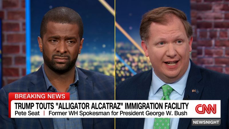 Bakari Sellers Thinks Trump's 'Alligator Alcatraz' Is, Like, Totally Un-American, OMG