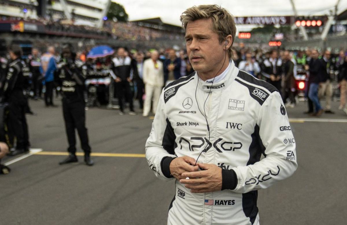 Brad Pitt’s Geriatric ‘F1’ Movie Outpaces Films Starring Actual Young People, World Weeps