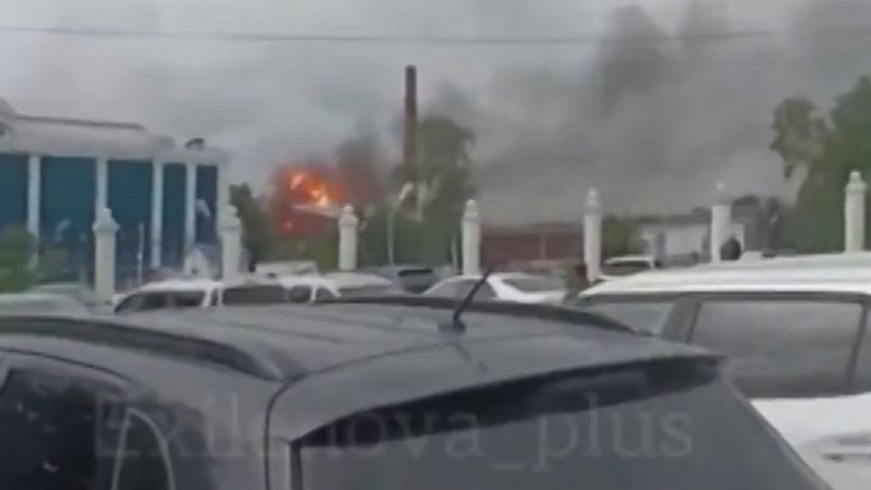 CNN Reports: Ukraine Hilariously Pranks Russian Missile Facility with Fireworks Show